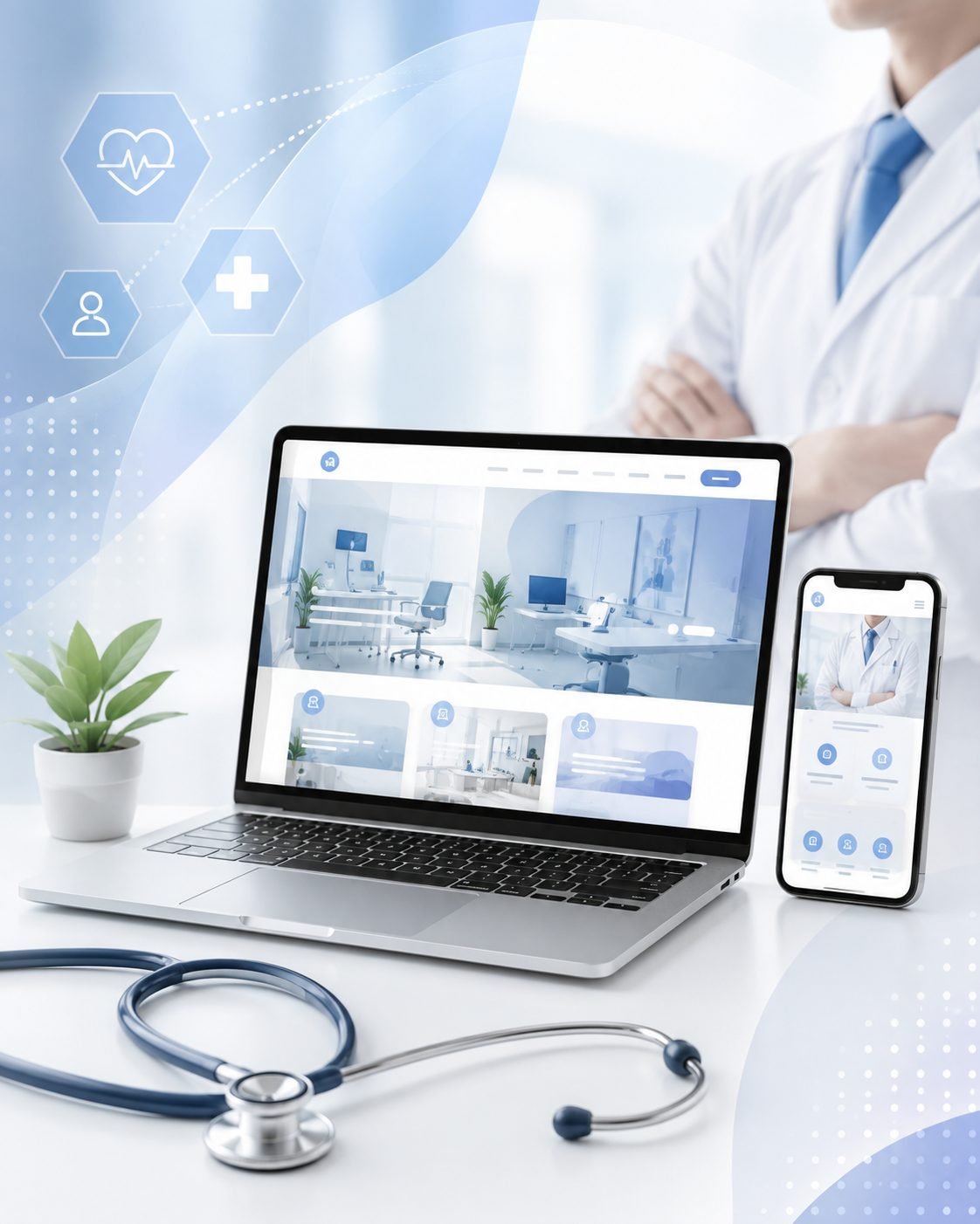 Clinic & Doctor Website Design