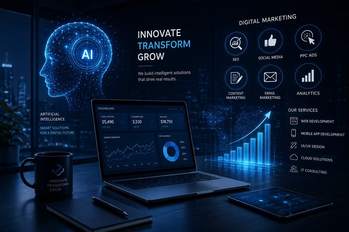 Digitechnosys — innovate, transform, grow