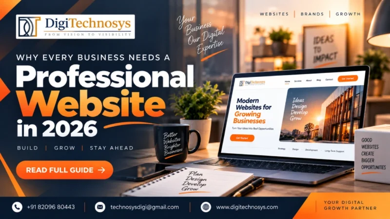 Why Every Business Needs a Professional Website in 2026