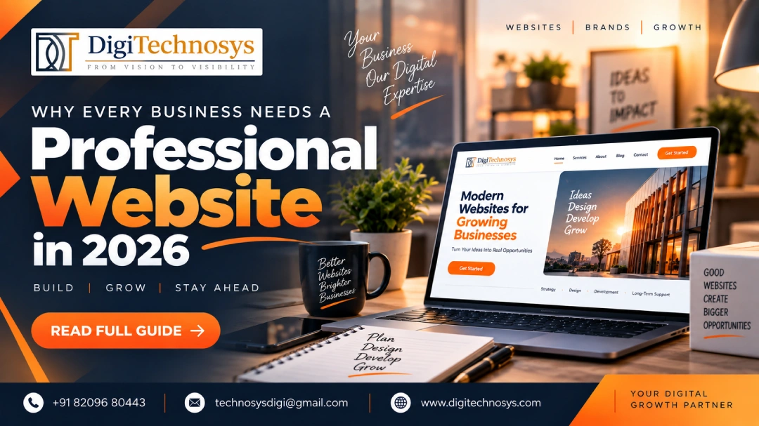 Why Every Business Needs a Professional Website in 2026