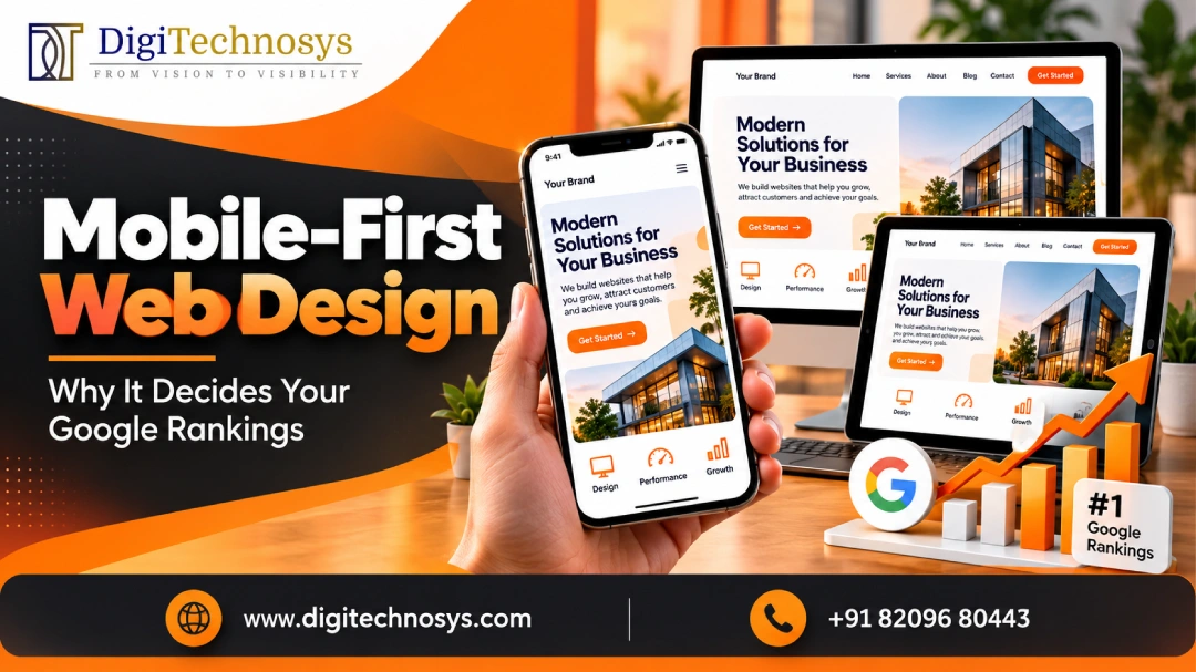 Mobile-First Web Design for Better Rankings